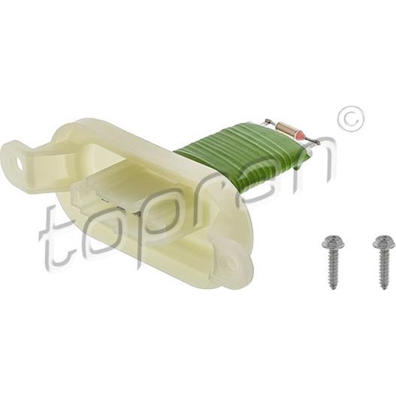 Rezistor. ventilator habitaclu - Topran-701 813 - Topran-701 813