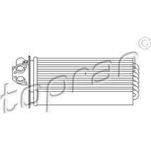 Schimbator caldura. incalzire habitaclu - Topran-721 424 - Topran-721 424