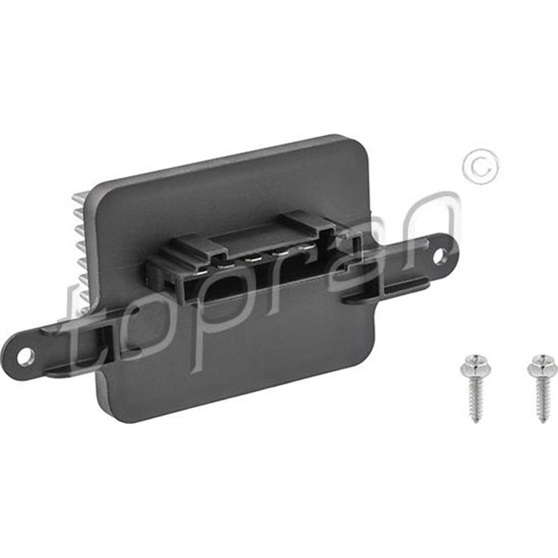 Rezistor. ventilator habitaclu - Topran-724 117 - Topran-724 117