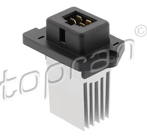 Rezistor. ventilator habitaclu - Topran-821 198 - Topran-821 198