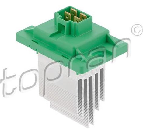 Rezistor. ventilator habitaclu - Topran-821 946 - Topran-821 946
