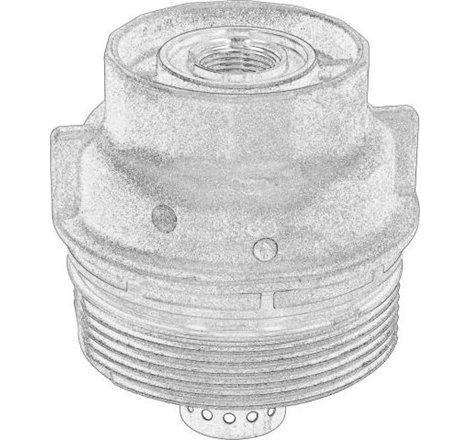 Capac, carcasa filtru ulei - TOYOTA-15620-0R011
