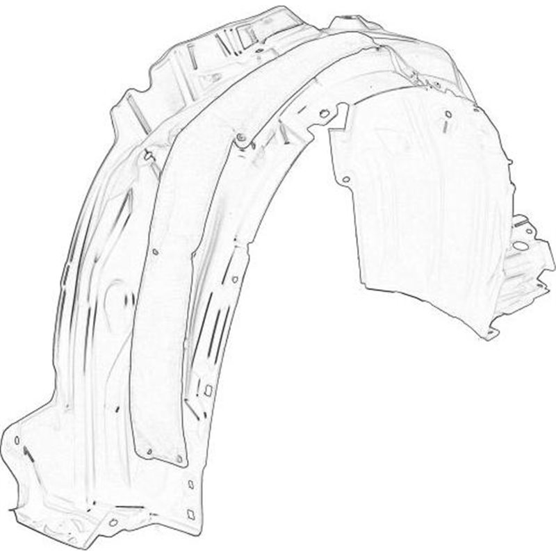 Carenaj,cpasaj roata - TOYOTA-53875-02710