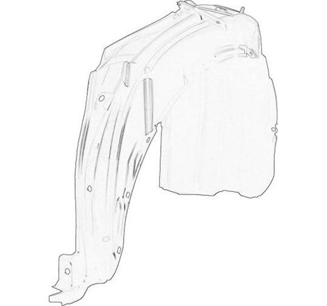 Carenaj,cpasaj roata - TOYOTA-53875-0D680