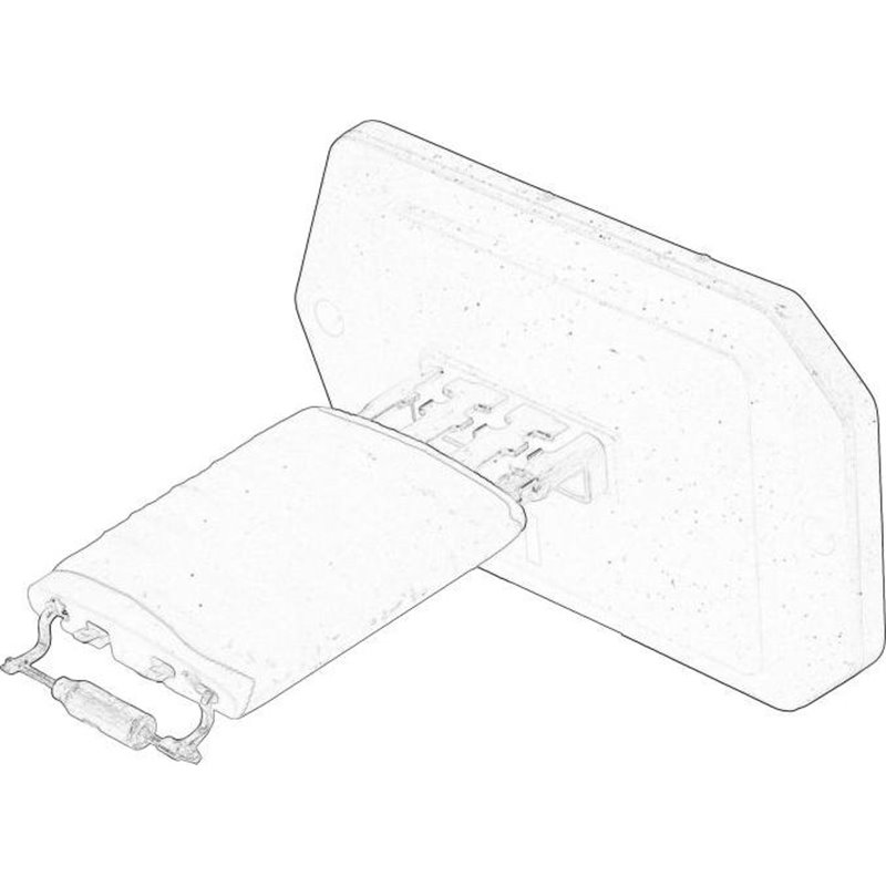 Rezistor, ventilator habitaclu - TOYOTA-87138-02040