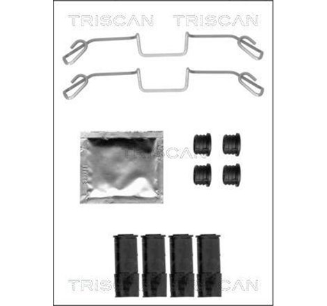 Set accesorii, placute frana - Triscan-8105101660