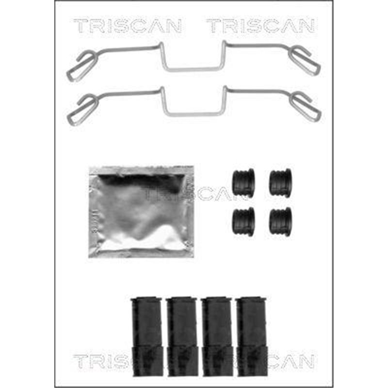 Set accesorii, placute frana - Triscan-8105101660