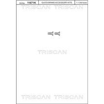 Surub, disc frana - Triscan-8105116012