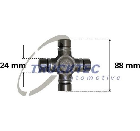 Articulatie, cardan - Trucktec Automotive-02.34.042