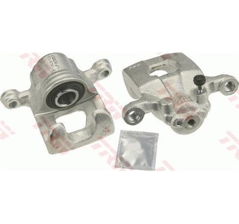 Etrier frana Etrier de frana cu prindere tip pumn Spate Stanga NISSAN CUBE. JUKE. PULSAR. QASHQAI I. SENTRA VII. TIIDA 1.2-2.0D 