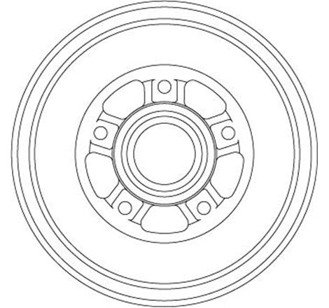 Tambur frana Spate DACIA DUSTER. DUSTER-SUV. RENAULT ARKANA I. CAPTUR I. DUSTER. KAPTUR 1.0-1.6LPG 04.10- - TRW-DB4560MR