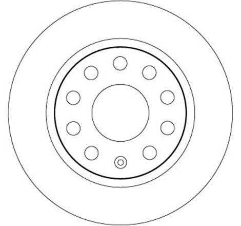 Disc frana Spate DR-ST SKODA OCTAVIA III 1.0-2.0D 11.12-10.20 - TRW-DF6553