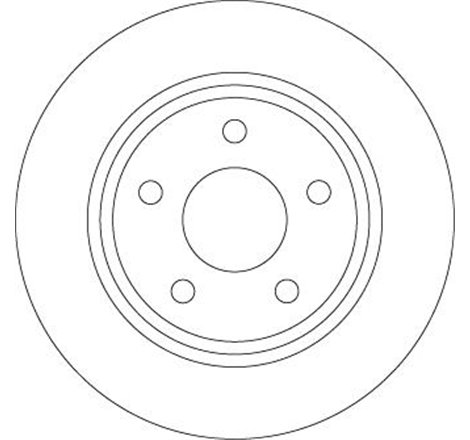 Disc frana Spate DR-ST FORD FOCUS IV 1.0-2.0D 01.18- - TRW-DF6556