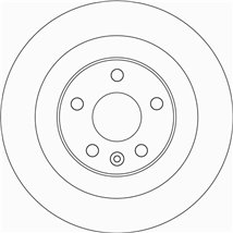 Disc frana Spate DR-ST VOLVO S60 III. S90 II. V60 II. V90 II. XC60 II 2.0-2.0H 03.16- - TRW-DF6588