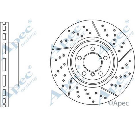 Disc de frana din doua piese Spate DR-ST BMW 3 F30. F80. 3 F31. 3 GRAN TURISMO F34. 4 F32. F82. 4 F33. F83. 4 GRAN COUPE F36 1.5