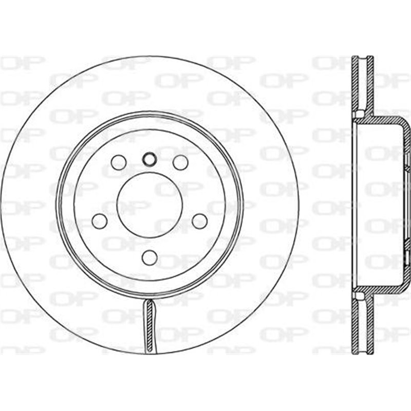 Disc de frana din doua piese Spate DR-ST BMW 3 F30. F80. 3 F31. 3 GRAN TURISMO F34. 4 F32. F82. 4 F33. F83. 4 GRAN COUPE F36 1.5