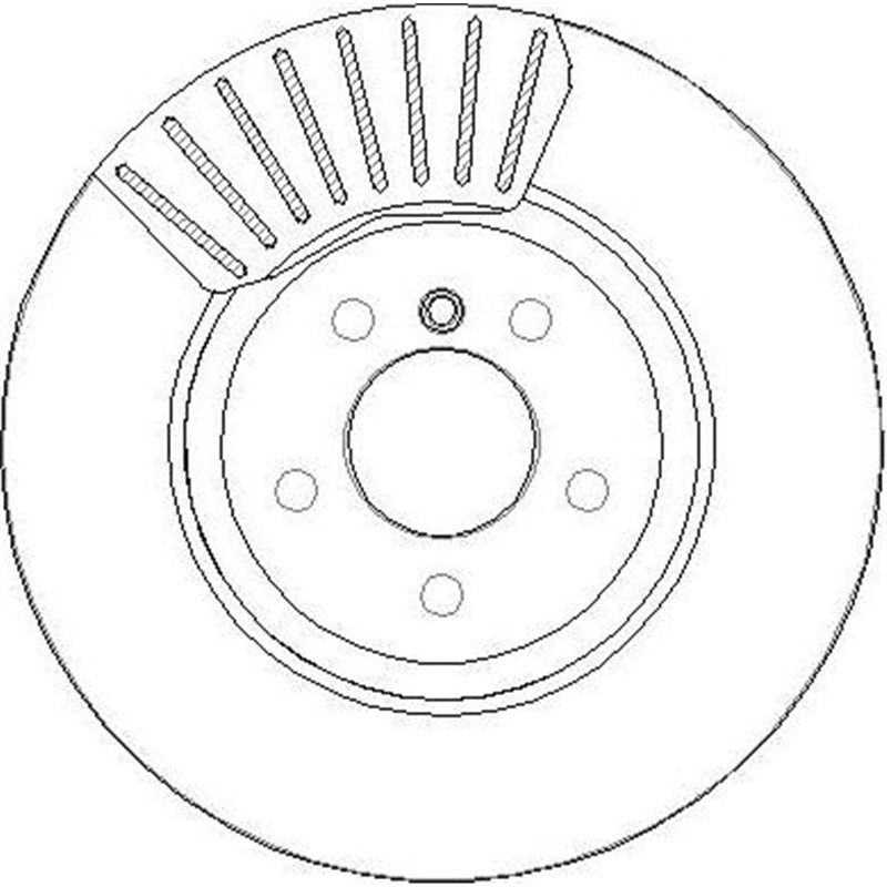 Disc de frana din doua piese Fata DR-ST BMW 5 F10. 5 F11. 5 GRAN TURISMO F07. 6 F12. 6 F13. 6 GRAN COUPE F06. 7 F01. F02. F03. F