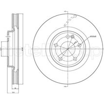 Disc frana Fata DR-ST MERCEDES A W176. B SPORTS TOURER W246. W242. CLA C117. CLA SHOOTING BRAKE X117. GLA X156 2.0 05.12-12.19 -