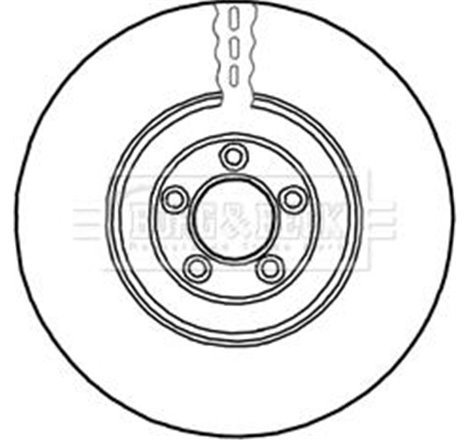 Disc frana Fata DR-ST JAGUAR XF I. XF SPORTBRAKE. XJ. XK II 5.0 01.09- - TRW-DF6651S