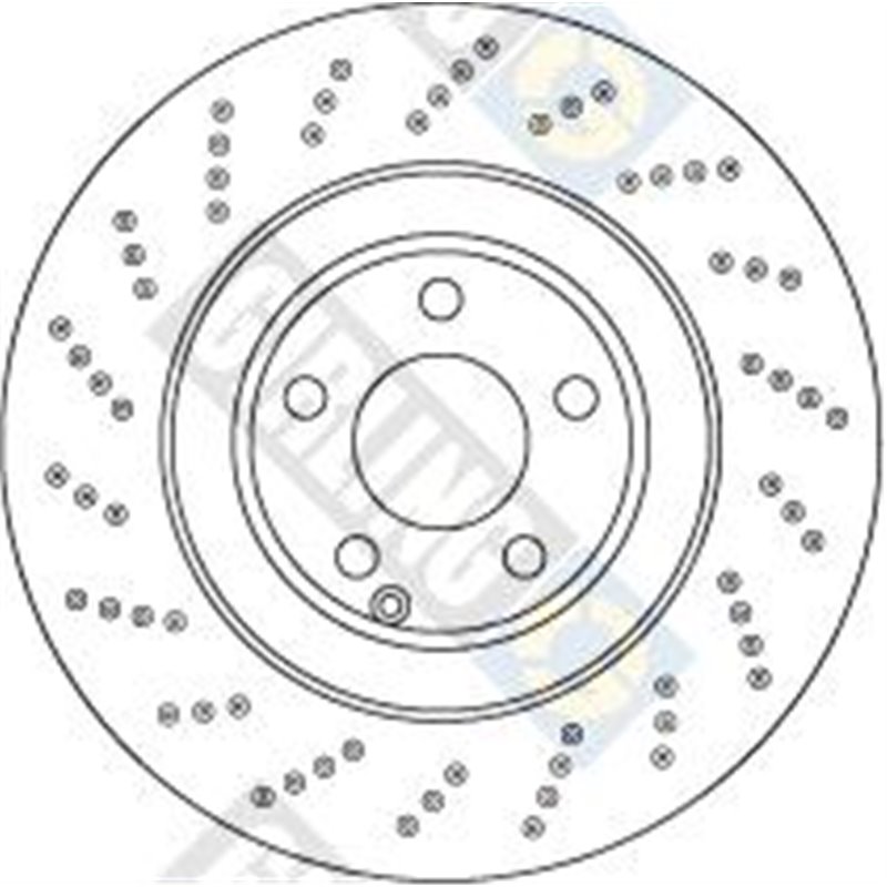 Disc frana Fata DR-ST MERCEDES CLS C218. CLS SHOOTING BRAKE X218 3.0-3.0D-3.5 01.11-12.17 - TRW-DF6668S