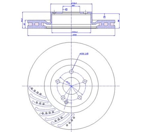 Disc frana Fata DR-ST MERCEDES E T-MODEL S212. E W212. SLC R172. SLK R172 1.6-3.5 02.11- - TRW-DF6674S