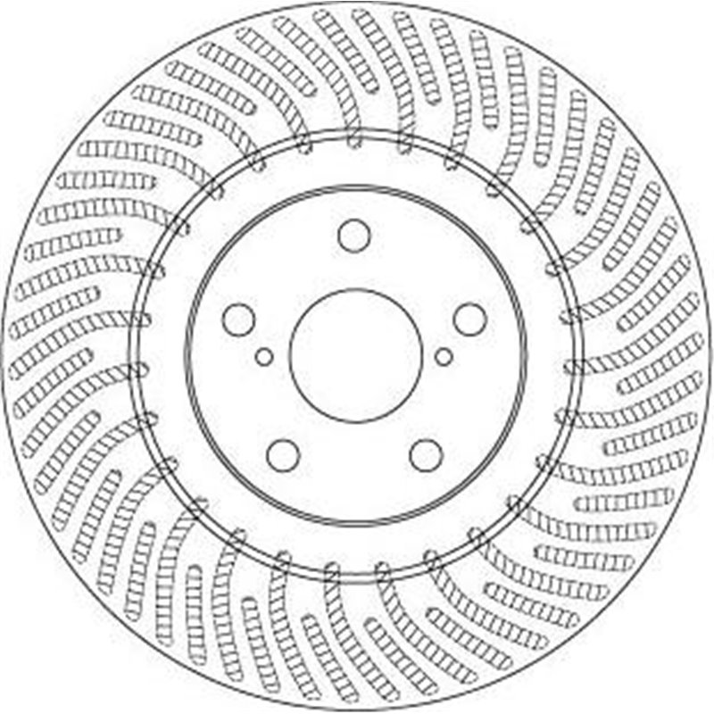 Disc frana Fata Stanga LEXUS GS. IS II. IS III. RC. TOYOTA MARK X II 2.0-4.6 04.05- - TRW-DF6692S