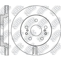 Disc frana Fata DR-ST SUZUKI S-CROSS. SX4 S-CROSS. VITARA 1.0-1.6D 08.13- - TRW-DF6703