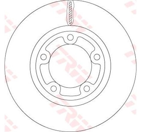 Disc frana - TRW-DF6712