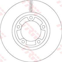 Disc frana - TRW-DF6712