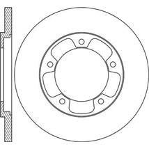 Disc frana Spate DR-ST FORD TRANSIT V363 2.0D-2.2D 08.13- - TRW-DF6748