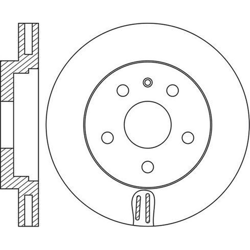 Disc frana Fata DR-ST PORSCHE CAYENNE. VW TOUAREG 3.6-6.0 08.04-09.10 - TRW-DF6772S