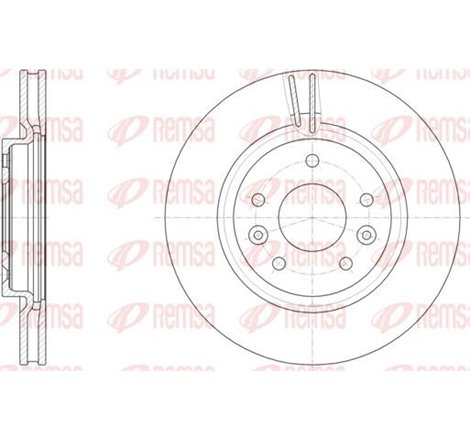 Disc frana Fata DR-ST NISSAN LEAF. QASHQAI II. X-TRAIL III. RENAULT KADJAR 1.2-Electric 11.10- - TRW-DF6786