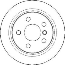 Disc frana Spate DR-ST MINI F55. F56. F57. CLUBMAN F54 1.2-2.0D 09.13- - TRW-DF6795