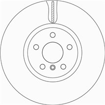 Disc frana Fata DR-ST MINI F56. F57. CLUBMAN F54. COOPER J01. COUNTRYMAN F60 2.0-Electric 03.15- - TRW-DF6845S
