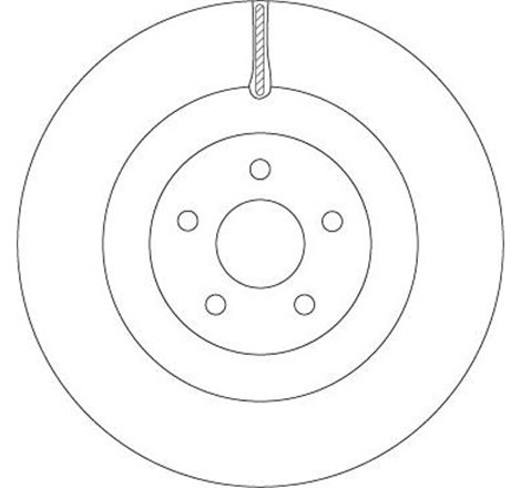 Disc frana Fata DR-ST FORD FOCUS III 2.3 07.15-12.17 - TRW-DF6871