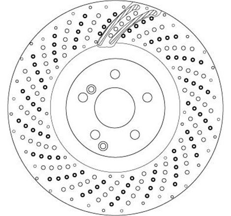 Disc frana Fata DR-ST MERCEDES C A205. C C204. C C205. C T-MODEL S204. C T-MODEL S205. C W204. C W205. E T-MODEL S212. E W212. S