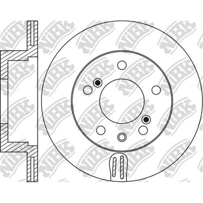 Disc frana Spate DR-ST SSANGYONG KYRON. REXTON-REXTON II. REXTON W-REXTON 2.0D-3.2D 04.02- - TRW-DF6876