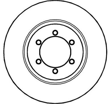 Disc frana Fata DR-ST SSANGYONG REXTON-REXTON II 2.3-3.2 04.02- - TRW-DF6881