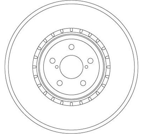 Disc frana Fata DR-ST SUBARU FORESTER. LEGACY IV. LEGACY V. OUTBACK 2.0-3.6 09.03- - TRW-DF6923S