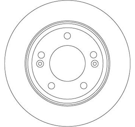 Disc frana Spate DR-ST HYUNDAI CRETA. ELANTRA VI. ELANTRA VII. I20 III. IONIQ. KIA CERATO IV. NIRO. NIRO I 1.6-2.0 10.15- - TRW-