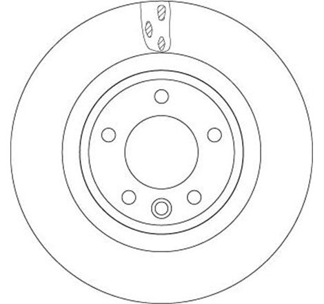 Disc frana Spate DR-ST LAND ROVER DISCOVERY V. RANGE ROVER IV. RANGE ROVER SPORT II 2.0-5.0 08.12- - TRW-DF6956S