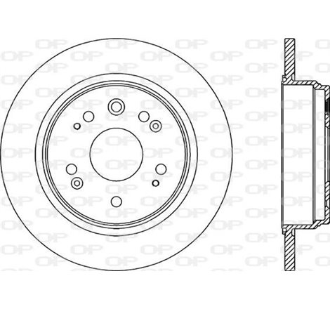 Disc frana Spate DR-ST HONDA FR-V. STREAM 1.7-2.2D 05.01- - TRW-DF7163