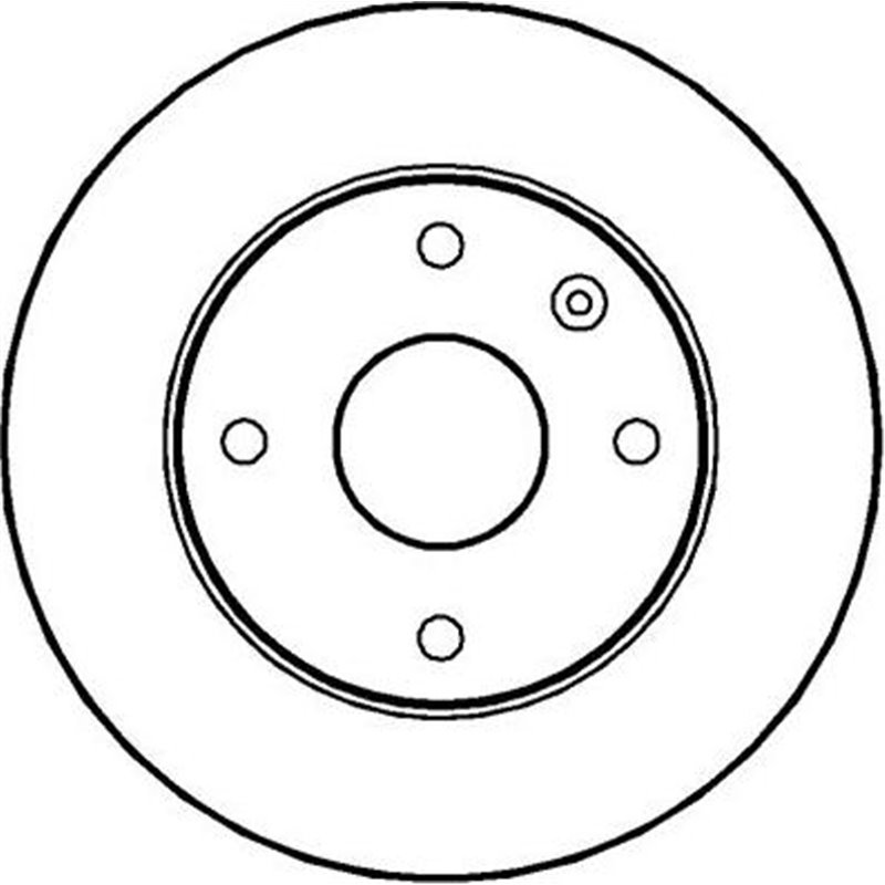 Disc frana Fata DR-ST CHEVROLET EPICA. EVANDA. LACETTI. NUBIRA. DAEWOO EVANDA. LACETTI. NUBIRA 1.4-2.0D 12.00- - TRW-DF7218