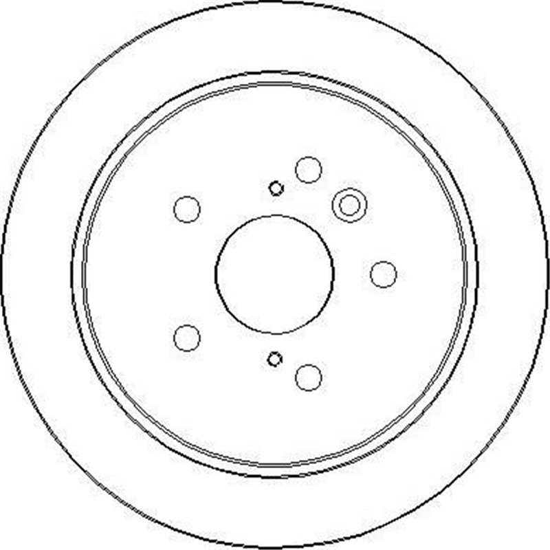 Disc frana Spate DR-ST LEXUS RX. TOYOTA HARRIER. HIGHLANDER-KLUGER 2.4-3.5 09.00-12.13 - TRW-DF7257