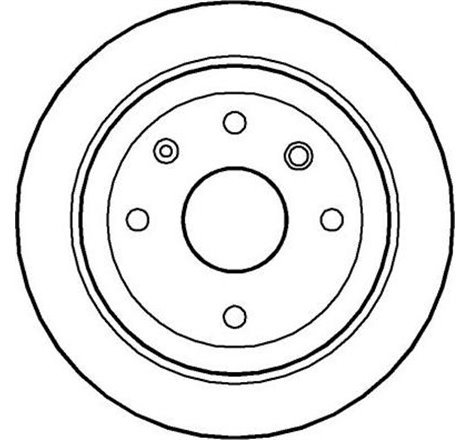 Disc frana Spate DR-ST CHEVROLET AVEO-KALOS. LACETTI. NUBIRA. DAEWOO LACETTI. NUBIRA 1.4-2.0D 12.00- - TRW-DF7381