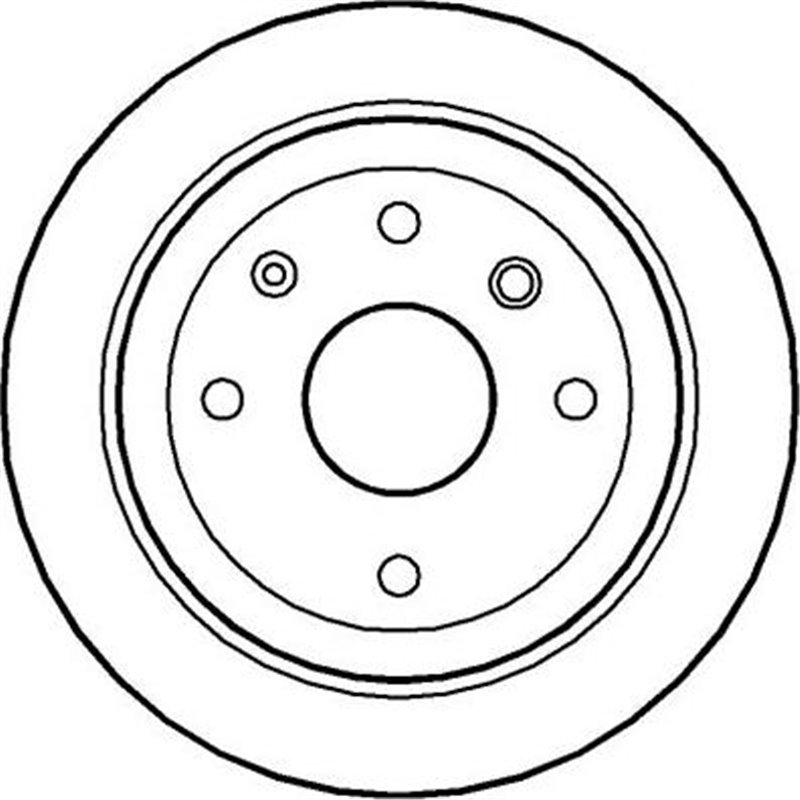 Disc frana Spate DR-ST CHEVROLET AVEO-KALOS. LACETTI. NUBIRA. DAEWOO LACETTI. NUBIRA 1.4-2.0D 12.00- - TRW-DF7381