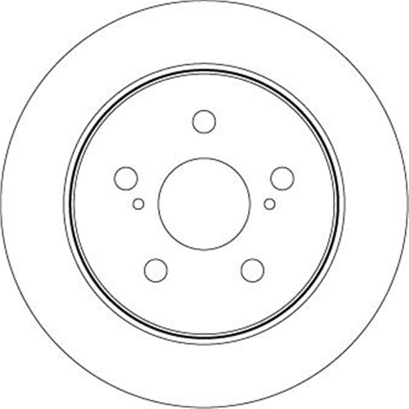 Disc frana Spate DR-ST LEXUS ES. NX. UX. TOYOTA CAMRY. C-HR. COROLLA CROSS. RAV 4 V. YARIS CROSS 1.2-3.5 07.14- - TRW-DF8335