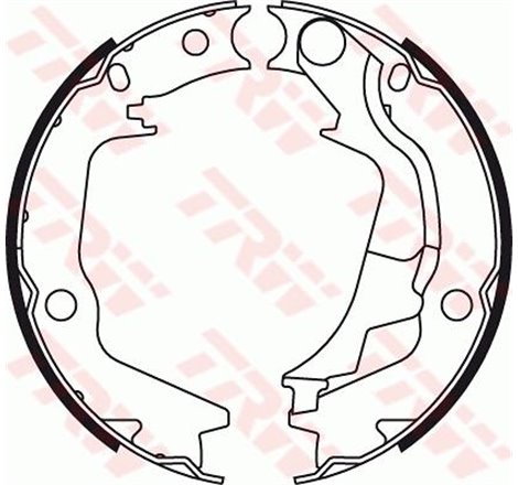Sabot frana HYUNDAI GETZ. SONATA IV. XG. KIA MAGENTIS I 1.4-3.5 03.98-12.10 - TRW-GS8782