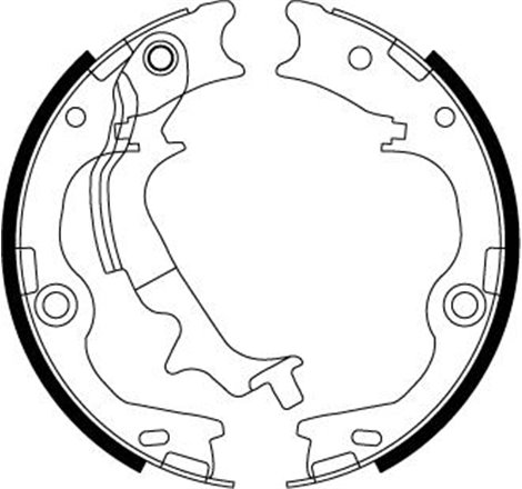 Sabot frana HYUNDAI IX35. KIA SPORTAGE II. SPORTAGE III 2.0-2.7 09.04-12.16 - TRW-GS8817