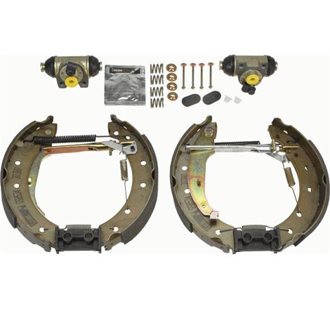 Set tambur frana sabot. cilindru. arcuri RENAULT LAGUNA I 1.6-2.2D 11.93-03.01 - TRW-GSK1050
